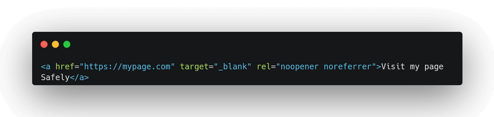 nonopener noreferrer
