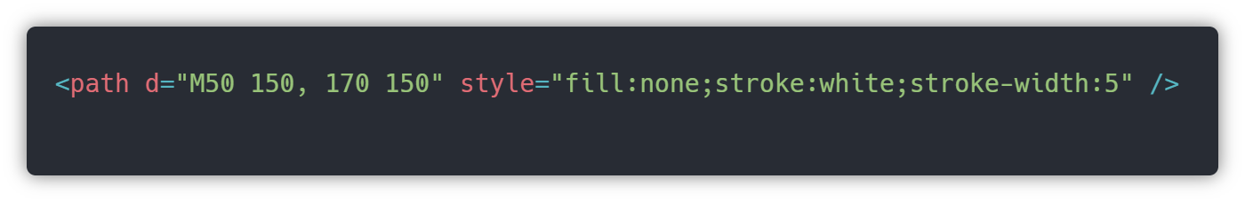 Track 1 - SVG path drown (svg line)